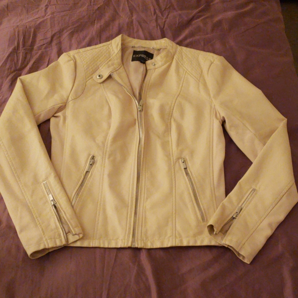 Leather jacket